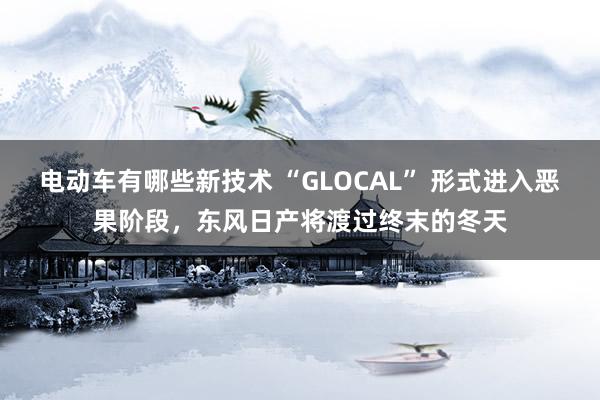 电动车有哪些新技术 “GLOCAL” 形式进入恶果阶段，东风日产将渡过终末的冬天